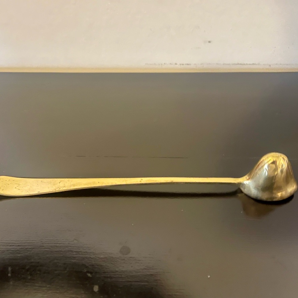 Elegant Brass Candle Snuffer